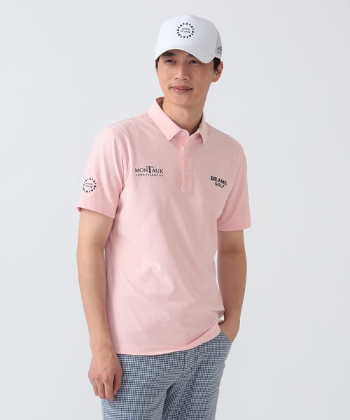 BEAMS GOLF(ビームスゴルフ)の「PURPLE LABEL / MONTAUK 台襟 ポロシャツ(ポロシャツ・メンズ・サックスブルー/ピンク/ネイビー・LARGE/MEDIUM/SMALL/X-LARGE)」の7枚目の写真