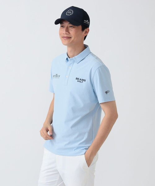 BEAMS GOLF(ビームスゴルフ)の「PURPLE LABEL / MONTAUK 台襟 ポロシャツ(ポロシャツ・メンズ・サックスブルー/ピンク/ネイビー・LARGE/MEDIUM/SMALL/X-LARGE)」の11枚目の写真