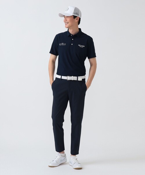 BEAMS GOLF(ビームスゴルフ)の「PURPLE LABEL / MONTAUK 台襟 ポロシャツ(ポロシャツ・メンズ・サックスブルー/ピンク/ネイビー・LARGE/MEDIUM/SMALL/X-LARGE)」の13枚目の写真