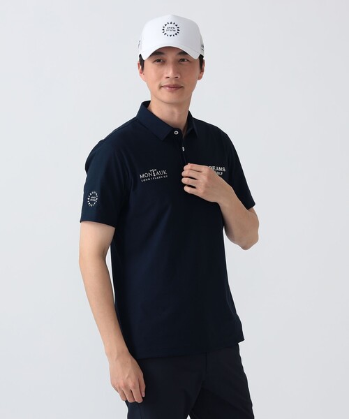 BEAMS GOLF(ビームスゴルフ)の「PURPLE LABEL / MONTAUK 台襟 ポロシャツ(ポロシャツ・メンズ・サックスブルー/ピンク/ネイビー・LARGE/MEDIUM/SMALL/X-LARGE)」の14枚目の写真
