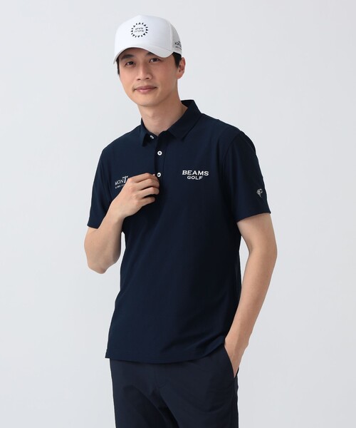 BEAMS GOLF(ビームスゴルフ)の「PURPLE LABEL / MONTAUK 台襟 ポロシャツ(ポロシャツ・メンズ・サックスブルー/ピンク/ネイビー・LARGE/MEDIUM/SMALL/X-LARGE)」の15枚目の写真