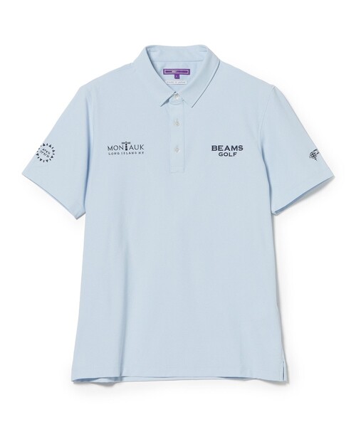 BEAMS GOLF(ビームスゴルフ)の「PURPLE LABEL / MONTAUK 台襟 ポロシャツ(ポロシャツ・メンズ・サックスブルー/ピンク/ネイビー・LARGE/MEDIUM/SMALL/X-LARGE)」の19枚目の写真