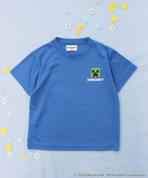 RUGGEDWORKS(ラゲッドワークス)の「《マインクラフト×ヒヤロン》キッズ 半袖 Tシャツ(Tシャツ/カットソー・キッズ・ブルー/ブラック・120/130/140)」の12枚目の写真