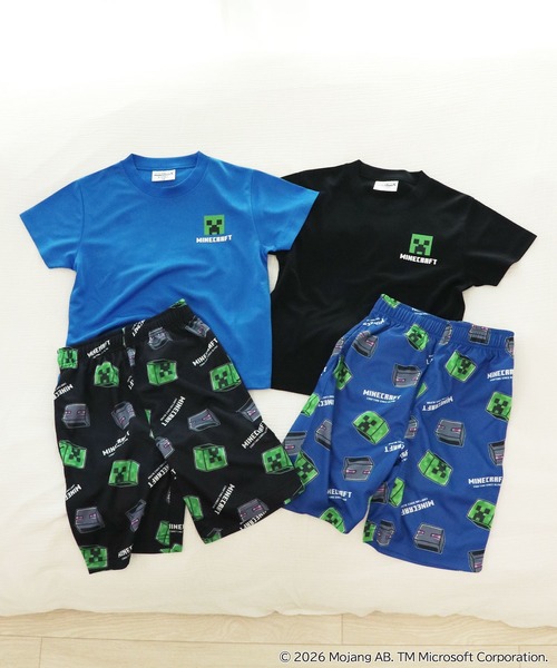 RUGGEDWORKS(ラゲッドワークス)の「《マインクラフト×ヒヤロン》キッズ 半袖 Tシャツ(Tシャツ/カットソー・キッズ・ブルー/ブラック・120/130/140)」の17枚目の写真