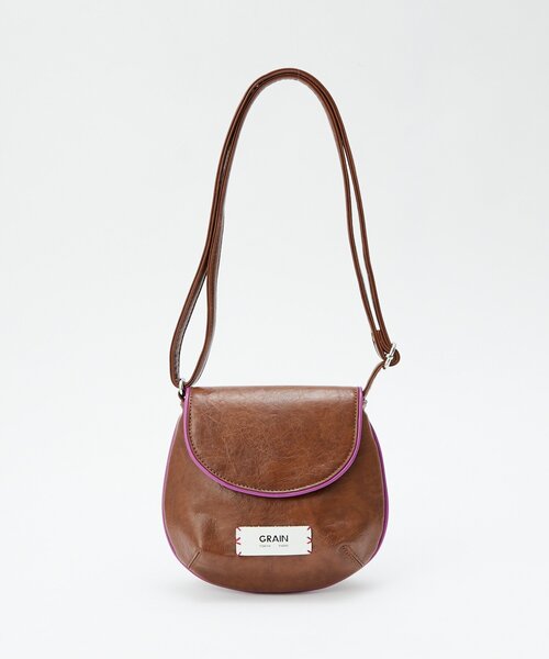 GRAIN（グレイン）の「【GRAIN/グレイン】ヴィンテージシンプル配色ショルダーバッグ（トートバッグ・レディース・イエロー/ブラウン/ブルー・FREE）」の22枚目の写真