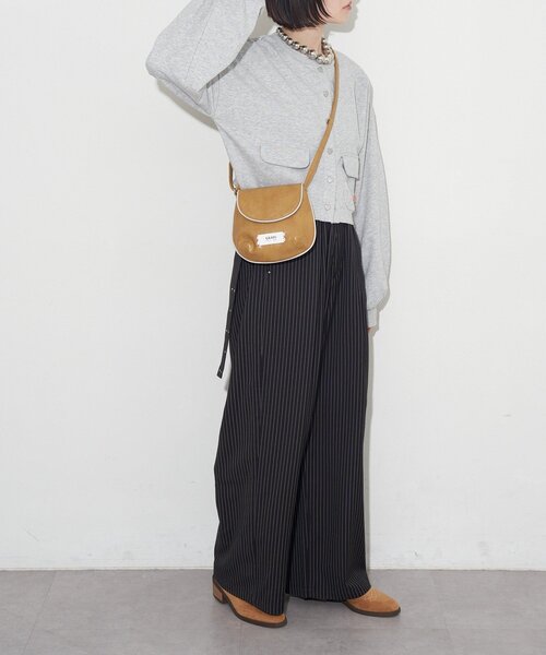 GRAIN（グレイン）の「【GRAIN/グレイン】ヴィンテージシンプル配色ショルダーバッグ（トートバッグ・レディース・イエロー/ブラウン/ブルー・FREE）」の13枚目の写真