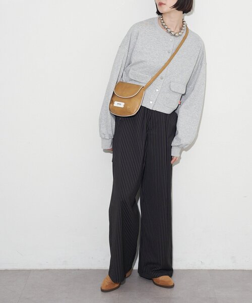 GRAIN（グレイン）の「【GRAIN/グレイン】ヴィンテージシンプル配色ショルダーバッグ（トートバッグ・レディース・イエロー/ブラウン/ブルー・FREE）」の15枚目の写真