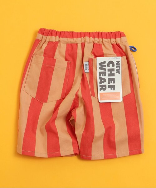 BREEZE（ブリーズ）の「【リンク】シェフハーフパンツ(セットアップ可)（その他パンツ・キッズ・レッド/レインボー/ピンク/その他10/グリーン/ブラウン/インディゴブルー/チェック/オレンジ/キナリ/カモフラージュ/ブラック・140/130/120/110/100/90/80）」の7枚目の写真