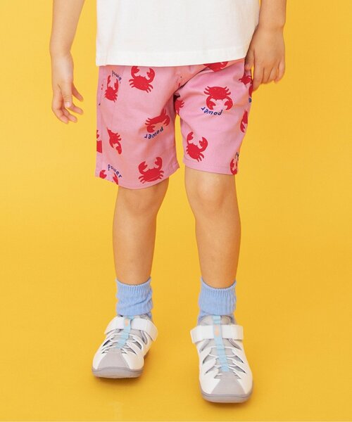 BREEZE（ブリーズ）の「【リンク】シェフハーフパンツ(セットアップ可)（その他パンツ・キッズ・レッド/レインボー/ピンク/その他10/グリーン/ブラウン/インディゴブルー/チェック/オレンジ/キナリ/カモフラージュ/ブラック・140/130/120/110/100/90/80）」の6枚目の写真