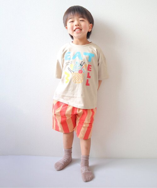 BREEZE（ブリーズ）の「【リンク/26年夏新作】シェフハーフパンツ_セットアップ可（その他パンツ・キッズ・レッド/レインボー/ピンク/その他10/グリーン/ブラウン/インディゴブルー/チェック/オレンジ/キナリ/カモフラージュ/ブラック・140/130/120/110/100/90/80）」の18枚目の写真
