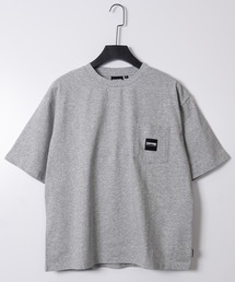 THRASHER（スラッシャー）の「【at】〔THRASHER スラッシャー〕汗ジミ防止加工 ポケット付き 半袖Tシャツ（Tシャツ/カットソー）」