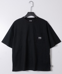 THRASHER（スラッシャー）の「【at】〔THRASHER スラッシャー〕汗ジミ防止加工 ポケット付き 半袖Tシャツ（Tシャツ/カットソー）」
