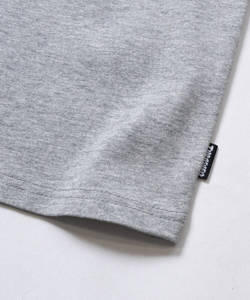 THRASHER（スラッシャー）の「【at】〔THRASHER/スラッシャー〕汗ジミ防止加工 ポケット付き 半袖Tシャツ（Tシャツ/カットソー・メンズ・アッシュグレー/ブラック/ホワイト・X-LARGE/LARGE/MEDIUM）」の6枚目の写真
