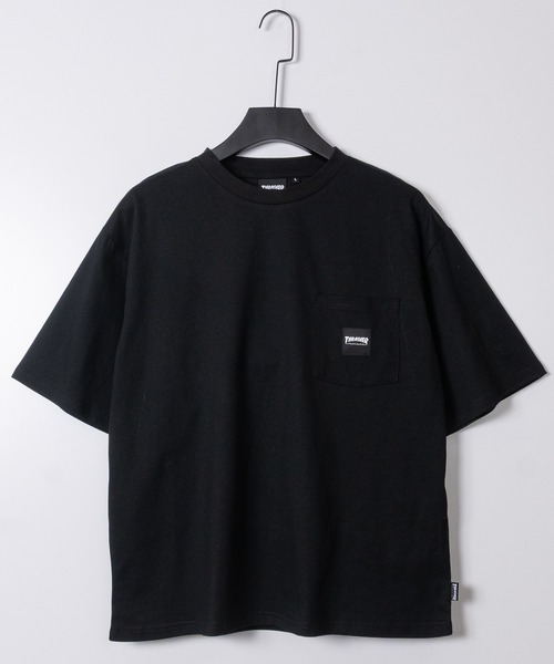 THRASHER(スラッシャー)の「【at】〔THRASHER/スラッシャー〕汗ジミ防止加工 ポケット付き 半袖Tシャツ(Tシャツ/カットソー・メンズ・アッシュグレー/ブラック/ホワイト・X-LARGE/LARGE/MEDIUM)」の12枚目の写真