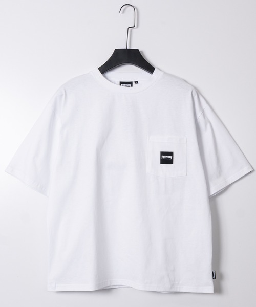 THRASHER(スラッシャー)の「【at】〔THRASHER/スラッシャー〕汗ジミ防止加工 ポケット付き 半袖Tシャツ(Tシャツ/カットソー・メンズ・アッシュグレー/ブラック/ホワイト・X-LARGE/LARGE/MEDIUM)」の11枚目の写真