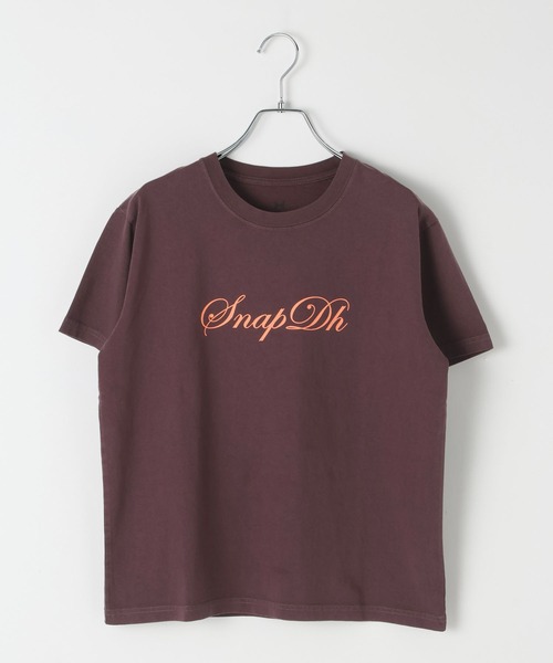 HEREIAM（ヘレイアム）の「【HEREIAM】Snap Dh TEE（Tシャツ/カットソー・レディース・ブラック/ブラウン/オフホワイト・FREE）」の10枚目の写真