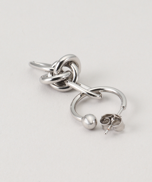 JUSTINE CLENQUET（ジュスティーヌクランケ）の「【JUSTINE CLENQUET/ジャスティーヌ クランケ】 DARIA EARRINGS（両耳）（ピアス（両耳用）・レディース・シルバー・FREE）」の2枚目の写真