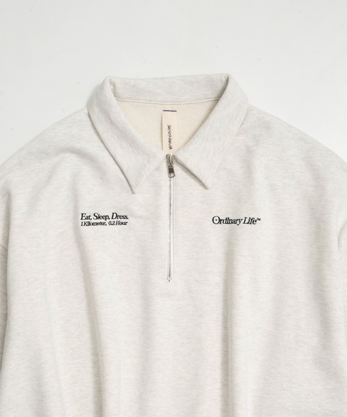 SHINYAKOZUKA（シンヤコヅカ）の「別注ORDINARY LOCAL SPORTS COACH（スウェット・メンズ・ホワイト/ブラック/グレー・S/M/L）」の10枚目の写真