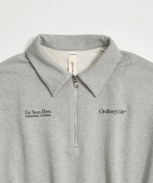 SHINYAKOZUKA（シンヤコヅカ）の「別注ORDINARY LOCAL SPORTS COACH（スウェット・メンズ・ホワイト/ブラック/グレー・S/M/L）」の4枚目の写真