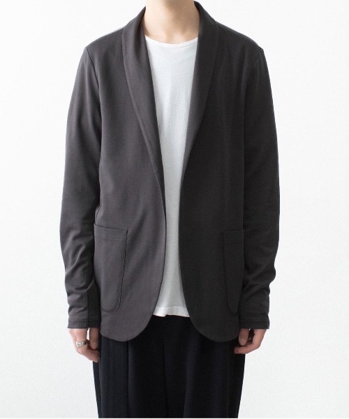 ATTACHMENT(アタッチメント)の「【 直営店・ZOZOTOWN限定 】コットン ダブルフェイス ストールカーディガン / COTTON DOUBLE FACE STOLE CARDIGAN(カーディガン/ボレロ・メンズ・ブラック/カーキ系/ダークグレー・1/3/2)」の13枚目の写真