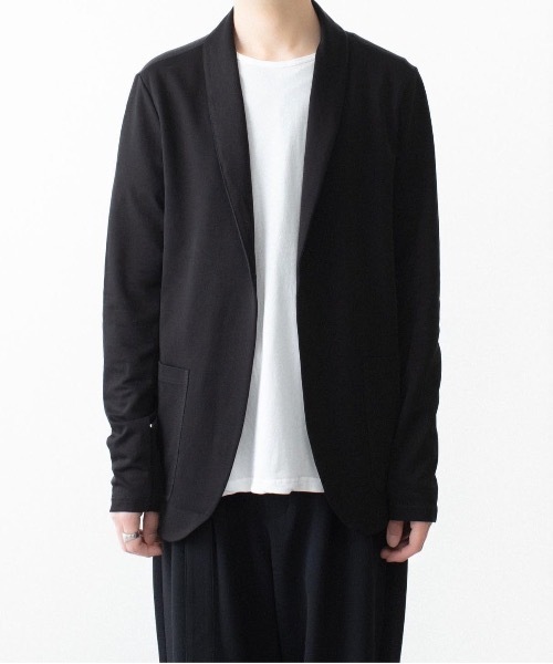 ATTACHMENT(アタッチメント)の「【 直営店・ZOZOTOWN限定 】コットン ダブルフェイス ストールカーディガン / COTTON DOUBLE FACE STOLE CARDIGAN(カーディガン/ボレロ・メンズ・ブラック/カーキ系/ダークグレー・1/3/2)」の21枚目の写真