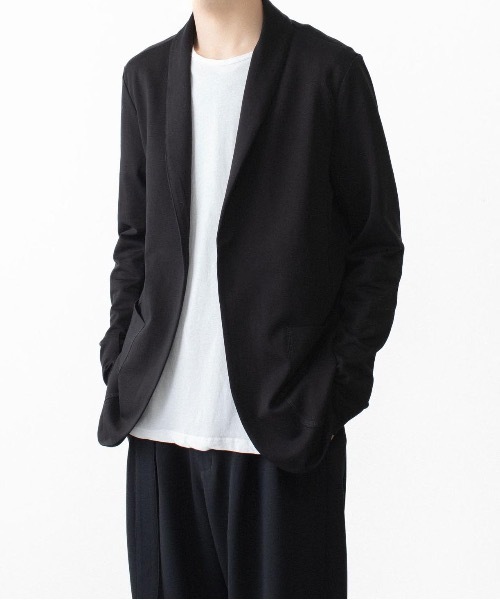 ATTACHMENT(アタッチメント)の「【 直営店・ZOZOTOWN限定 】コットン ダブルフェイス ストールカーディガン / COTTON DOUBLE FACE STOLE CARDIGAN(カーディガン/ボレロ・メンズ・ブラック/カーキ系/ダークグレー・1/3/2)」の22枚目の写真