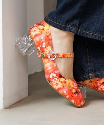 HIMIKO | 【HIMIKO】HANAE MORI×HIMIKO クリアヒールメリージェーン/ 661128(パンプス)