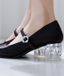 HIMIKO | 【HIMIKO】HANAE MORI×HIMIKO クリアヒールメリージェーン/ 661128(パンプス)