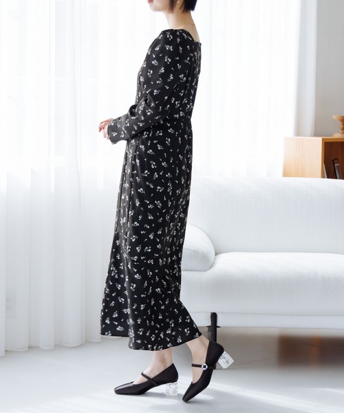 HIMIKO（ヒミコ）の「【HIMIKO】HANAE MORI×HIMIKO クリアヒールメリージェーン/ 661128（パンプス・レディース・オレンジ/ブラック/ブルー・23.5cm/22.5cm/23.0cm/25.0cm/24.0cm/24.5cm/22.0cm/25.5cm）」の12枚目の写真