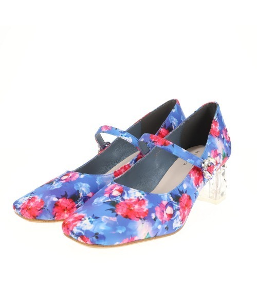 HIMIKO（ヒミコ）の「【HIMIKO】HANAE MORI×HIMIKO クリアヒールメリージェーン/ 661128（パンプス・レディース・オレンジ/ブラック/ブルー・23.5cm/22.5cm/23.0cm/25.0cm/24.0cm/24.5cm/22.0cm/25.5cm）」の18枚目の写真