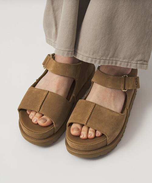 セール】＜UGG＞ゴールデンスター ハイ サンダル（サンダル）｜UGG