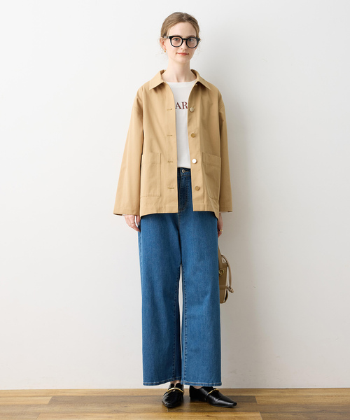 LE SOUK HOLIDAY（ルスークホリデー）の「カバーオールジャケット（その他アウター・レディース・アイボリー/ベージュ・M/L）」の16枚目の写真