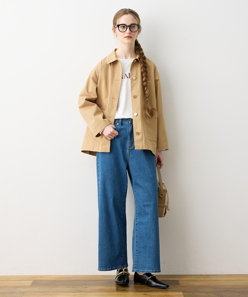 LE SOUK HOLIDAY（ルスークホリデー）の「カバーオールジャケット（その他アウター・レディース・アイボリー/ベージュ・M/L）」の19枚目の写真