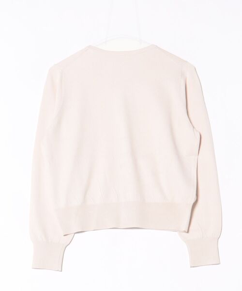 STRAWBERRY-FIELDS（ストロベリーフィールズ）の「コンフォートイネス_前立てレースカーディガン（カーディガン/ボレロ・レディース・ライトブルー/ピンクベージュ・2）」の14枚目の写真