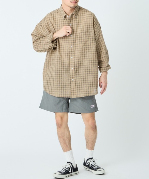 MARMOT（マーモット）の「【WEB先行予約】[Marmot/マーモット] 別注 ワンポイントワッペンロゴ ユーティリティー ショートパンツ（その他パンツ・レディース・ブラック/ブルー/グレー/ベージュ/ピンク・S/M/L）」の10枚目の写真