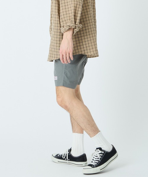 MARMOT（マーモット）の「【WEB先行予約】[Marmot/マーモット] 別注 ワンポイントワッペンロゴ ユーティリティー ショートパンツ（その他パンツ・レディース・ブラック/ブルー/グレー/ベージュ/ピンク・S/M/L）」の8枚目の写真