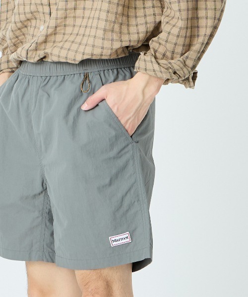 MARMOT（マーモット）の「【WEB先行予約】[Marmot/マーモット] 別注 ワンポイントワッペンロゴ ユーティリティー ショートパンツ（その他パンツ・レディース・ブラック/ブルー/グレー/ベージュ/ピンク・S/M/L）」の14枚目の写真