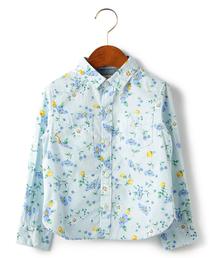 green label relaxing | コットンブロード フラワーソウガラ(シャツ/ブラウス)