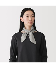 無印良品 | ＵＶカットリヨセルリネンポケット付きスカーフ(バンダナ/スカーフ)