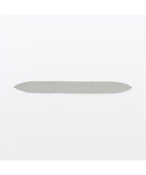 無印良品（ムジルシリョウヒン）の「ＵＶカットリヨセルリネンポケット付きスカーフ（バンダナ/スカーフ・レディース・ライトイエロー/ライトベージュ/ライトグリーン/ベージュ系/ネイビー系/ライトグレー/ブラック・FREE）」の17枚目の写真