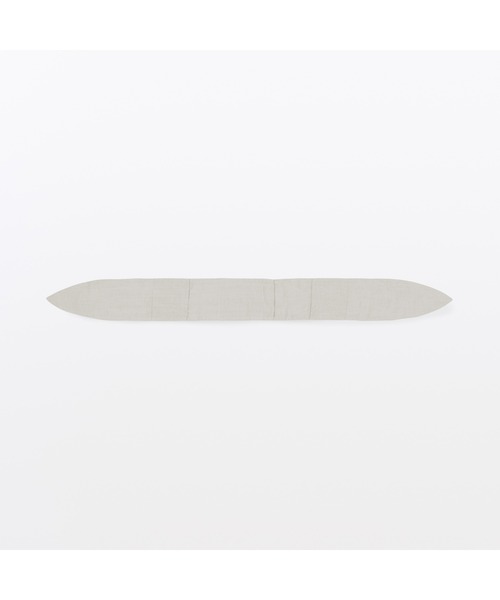 無印良品（ムジルシリョウヒン）の「ＵＶカットリヨセルリネンポケット付きスカーフ（バンダナ/スカーフ・レディース・ライトイエロー/ライトベージュ/ライトグリーン/ベージュ系/ネイビー系/ライトグレー/ブラック・FREE）」の12枚目の写真