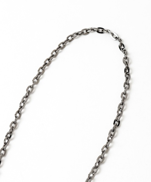 PAGEBOY（ページボーイ）の「チェーンロングラリエット（ネックレス・レディース・シルバー/ブラック・FREE）」の16枚目の写真