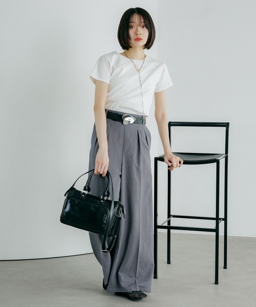 PAGEBOY（ページボーイ）の「チェーンロングラリエット（ネックレス・レディース・シルバー/ブラック・FREE）」の8枚目の写真