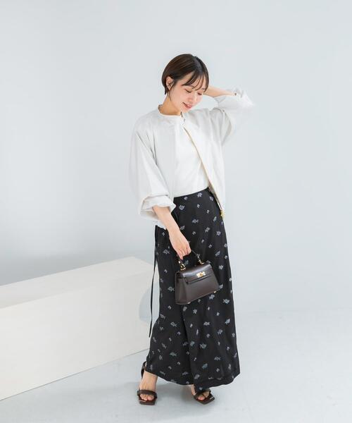 URBAN RESEARCH ROSSO WOMEN(アーバンリサーチ ロッソ)の「ビンテージツイルライトブルゾン(ブルゾン・レディース・ダークブラウン/アイボリー・FREE)」の20枚目の写真