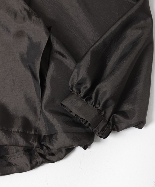 URBAN RESEARCH ROSSO WOMEN（アーバンリサーチ　ロッソ）の「ビンテージツイルライトブルゾン（ブルゾン・レディース・ダークブラウン/アイボリー・FREE）」の22枚目の写真