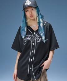 X-girl | SCRIPT LOGO BASEBALL SHIRT(シャツ/ブラウス)