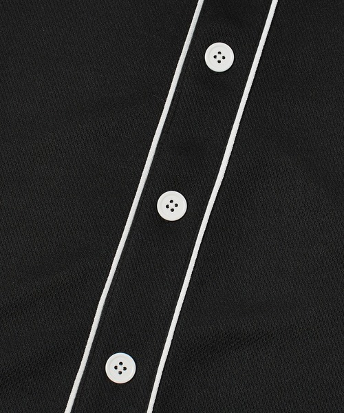 X-girl（エックスガール）の「SCRIPT LOGO BASEBALL SHIRT（シャツ/ブラウス・レディース・グレー/ブラック・S/M）」の20枚目の写真