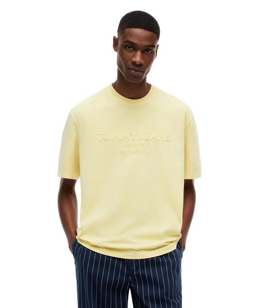 tommy jeans（トミー ジーンズ）の「90s ニュークラシックショートスリーブTシャツ（Tシャツ/カットソー・メンズ・オレンジ/グリーン/マルチ/ブラック/イエロー/ホワイト/ブルー系その他2/ピンク・LARGE/SMALL/X-LARGE/X-SMALL/MEDIUM）」の5枚目の写真
