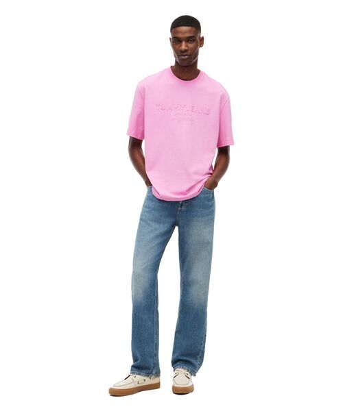 tommy jeans（トミー ジーンズ）の「90s ニュークラシックショートスリーブTシャツ（Tシャツ/カットソー・メンズ・オレンジ/グリーン/マルチ/ブラック/イエロー/ホワイト/ブルー系その他2/ピンク・LARGE/SMALL/X-LARGE/X-SMALL/MEDIUM）」の13枚目の写真