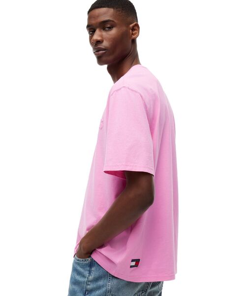 tommy jeans（トミー ジーンズ）の「90s ニュークラシックショートスリーブTシャツ（Tシャツ/カットソー・メンズ・オレンジ/グリーン/マルチ/ブラック/イエロー/ホワイト/ブルー系その他2/ピンク・LARGE/SMALL/X-LARGE/X-SMALL/MEDIUM）」の12枚目の写真